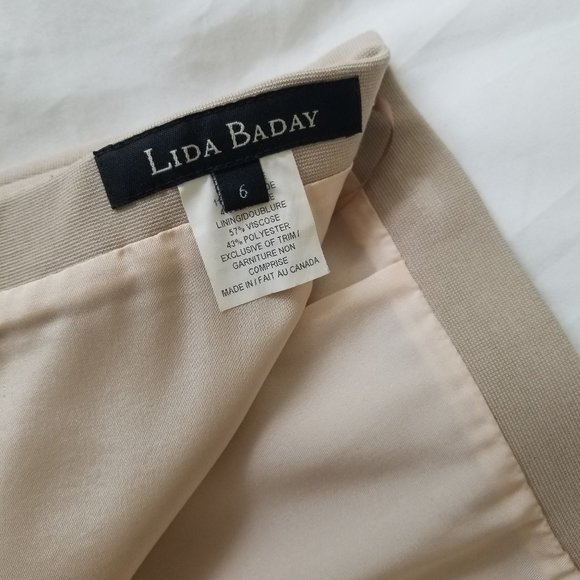 Liday Baday 2-piece Skirt Suit - Black and Beige - Picture 6 of 7